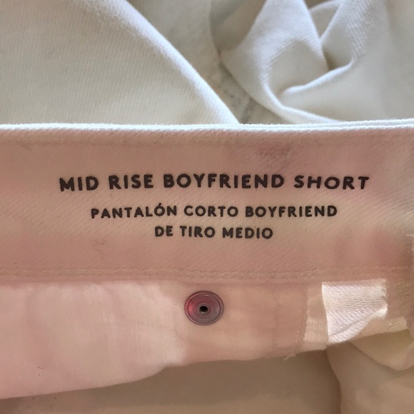 NWT white denim shorts - Picture 3 of 4